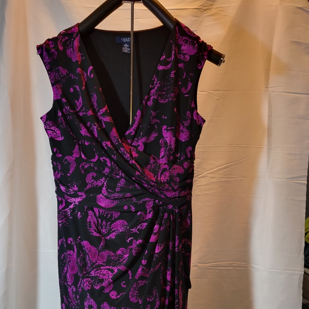 #1324 Chaps decorative waist dress.